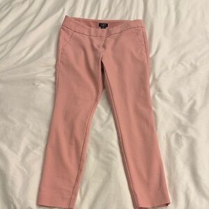 LOFT Blush Pink Skinny Ankle Pants